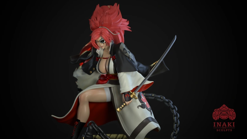 Baiken — Guilty Gear 3D model
