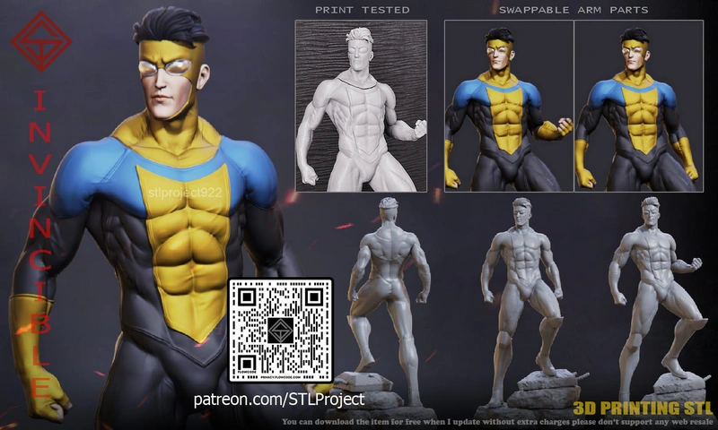 Invincible — Invincible 3D model