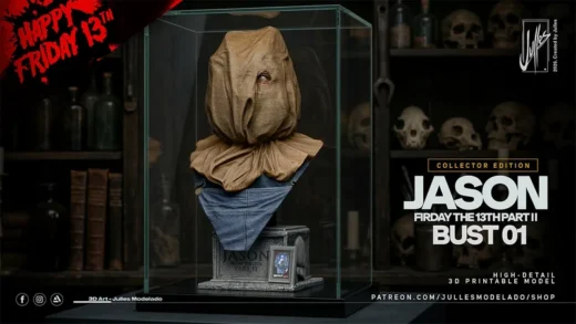 Jason Baghead Bust — Friday the 13th 3D model
