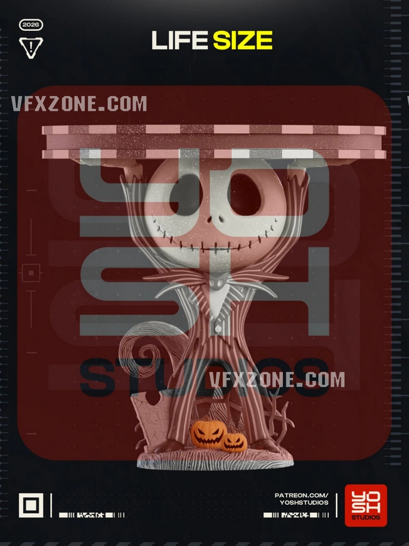Jack Skellington Table — The Nightmare Before Christmas 3D model