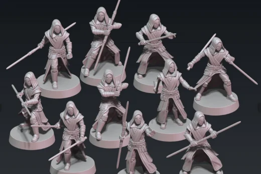Jedi Temple Guard — Star Wars 3D model