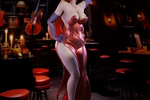 Jessica Rabbit — Who Framed Roger Rabbit 3D model