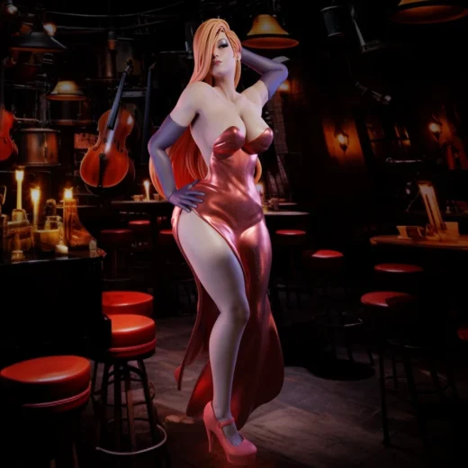 Jessica Rabbit — Who Framed Roger Rabbit 3D model