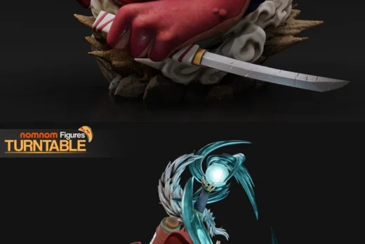 Jiraiya — Naruto 3D model