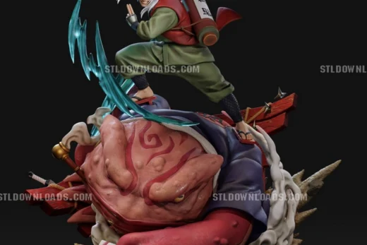 Jiraiya — Naruto 3D model