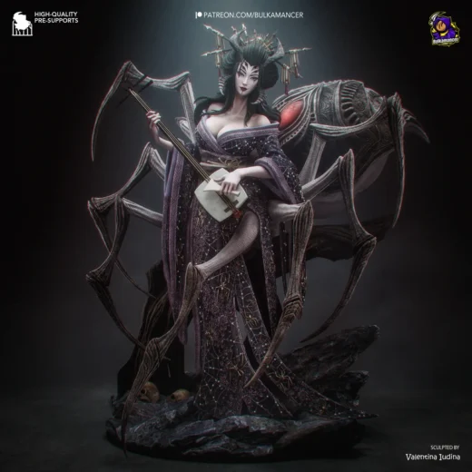 Jorogumo — Japanese Mythology 3D model
