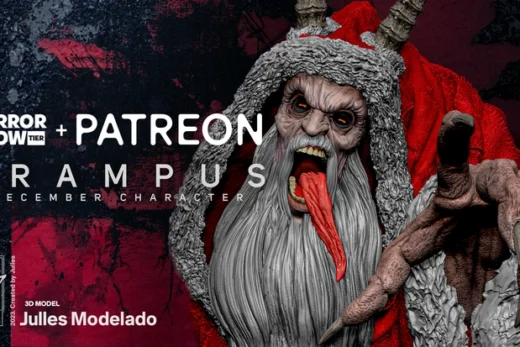 Krampus — Folklore 3D model