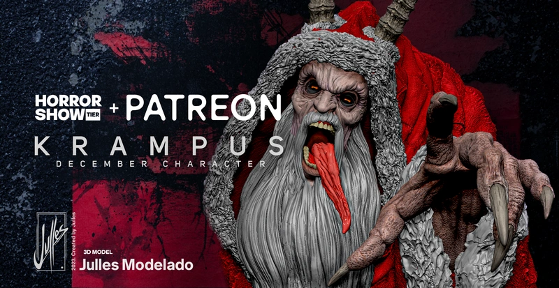 Krampus — Folklore 3D model