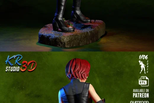 Regina — Dino Crisis 2 3D model