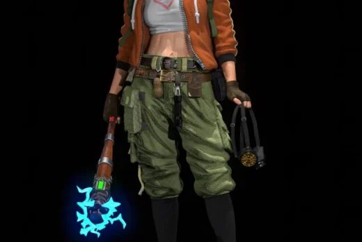 Roxie Keller — Ashes of the Capital 3D model