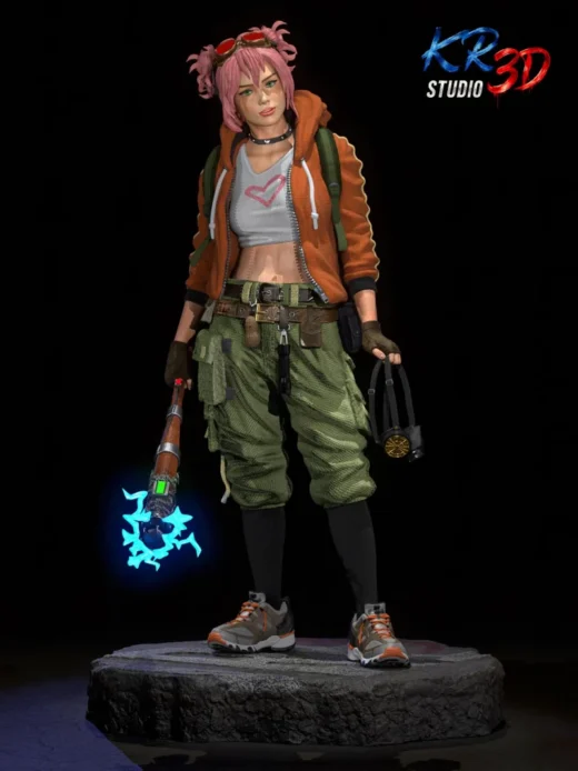 Roxie Keller — Ashes of the Capital 3D model
