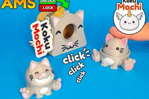 Koku Mochi Cat House — Original Character 3D model
