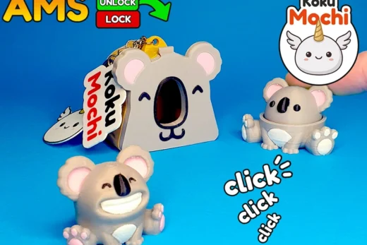 Koku Mochi Koala House — Original Character 3D model
