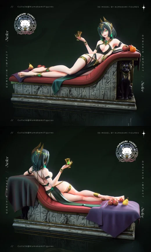 Nefer — Genshin Impact 3D model
