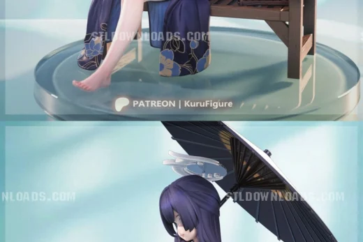 Ryuuge Kisaki — Blue Archive 3D model