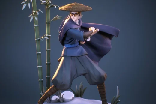 Mizu — Original Character 3D model