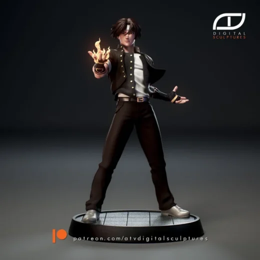 Kyo Kusanagi — The King of Fighters 3D model