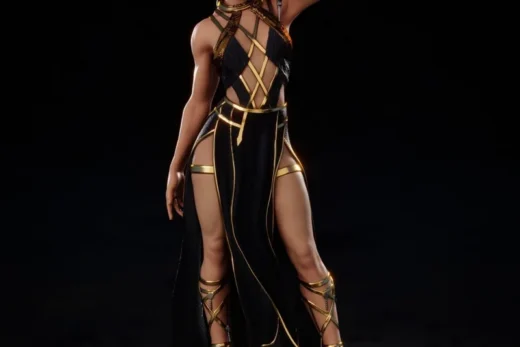 Shadowheart — Baldur's Gate 3 3D model