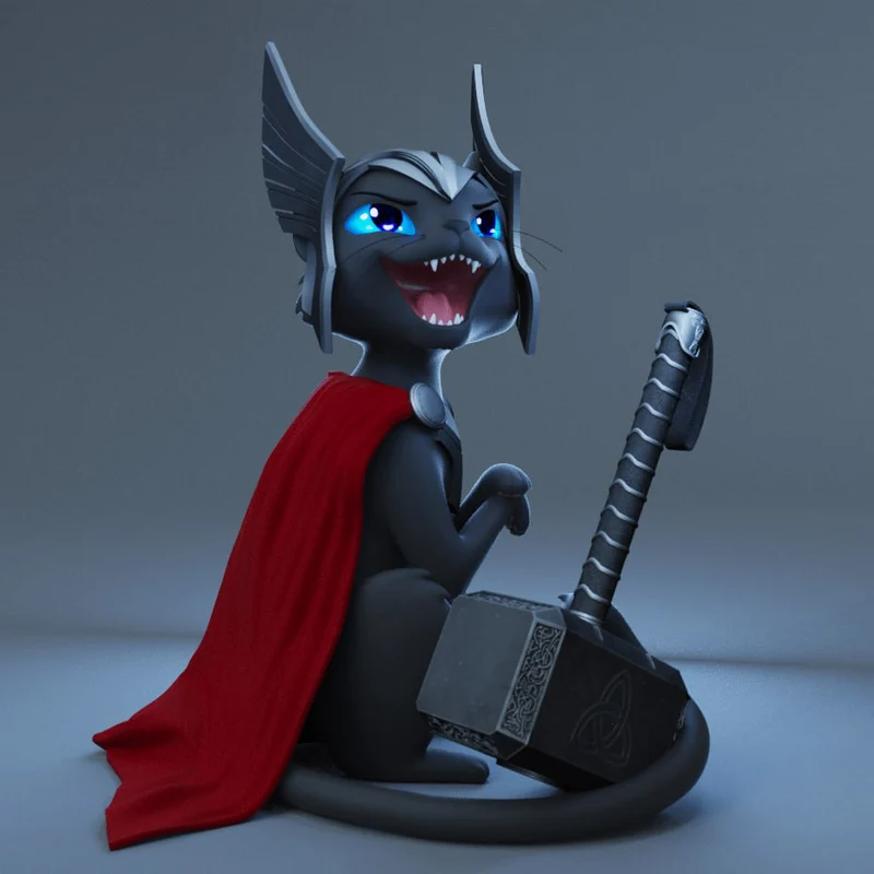 Kitty — League of Legends 3D model