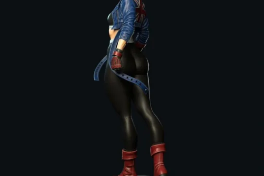 Cammy White — Street Fighter 3D model