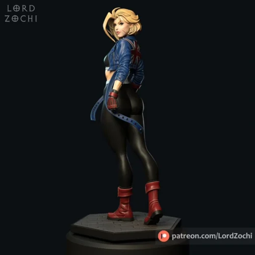 Cammy White — Street Fighter 3D model
