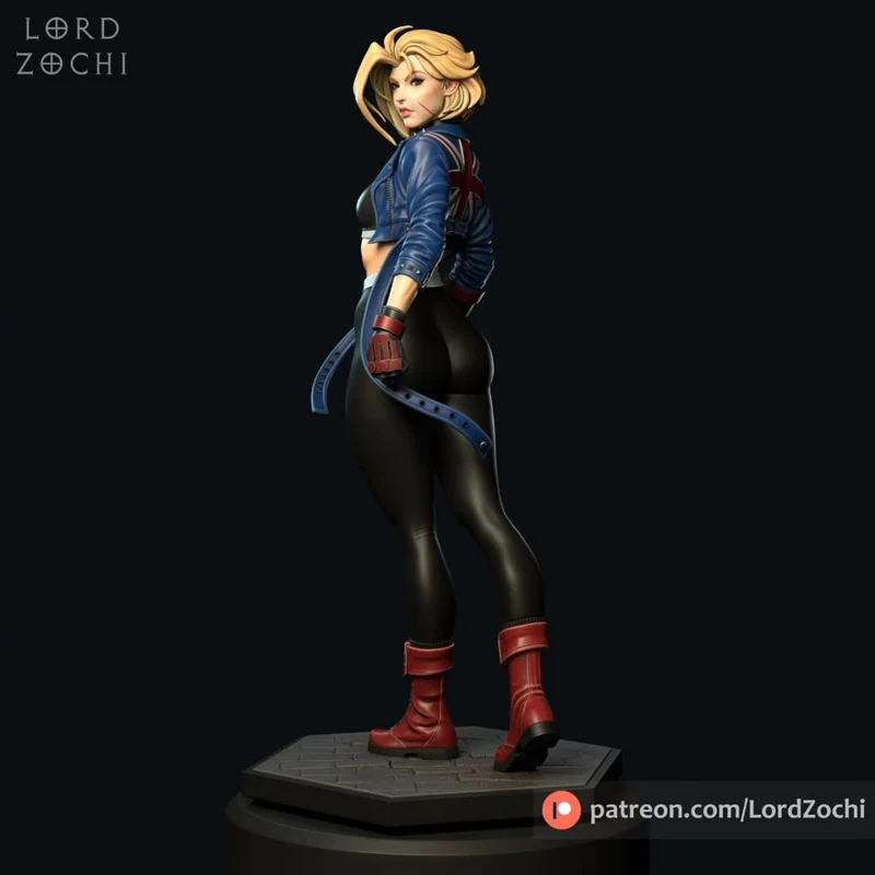 Cammy White — Street Fighter 3D model