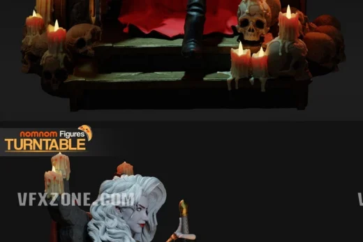 Lady Death — Chaos! Comics 3D model