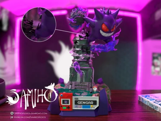 Gengar — Pokémon 3D model