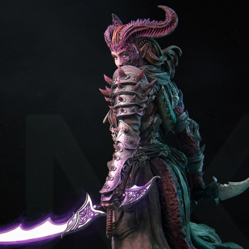 Lensi Statue — Fantasy 3D model