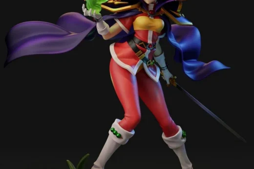 Lina Inverse — Slayers 3D model