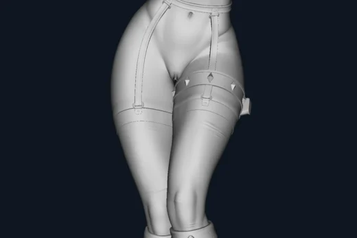 Whip — King of Fighters 3D model