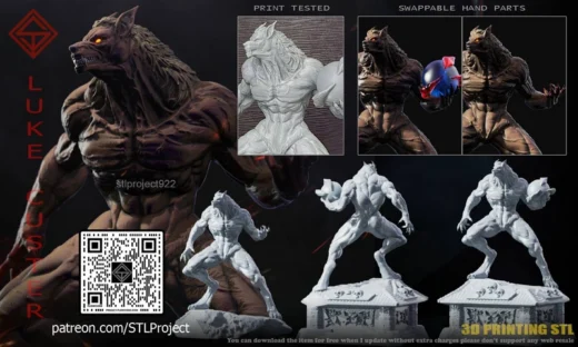 Luke Custer — Original Character 3D model