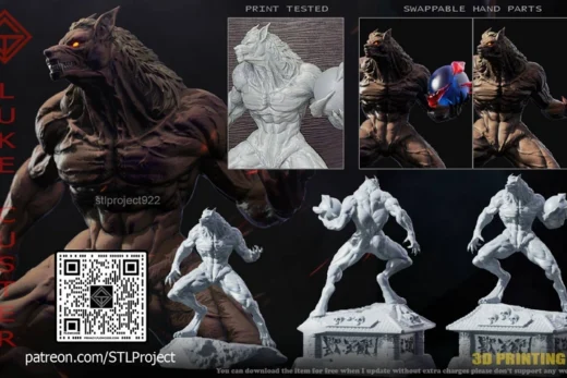 Luke Custer — Original Character 3D model