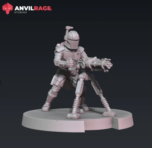Mandalorian Heavy Gunner — Star Wars 3D model