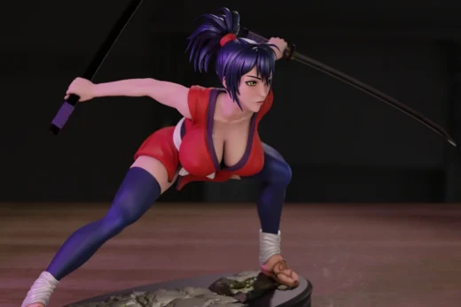 Chifusa Manyuu — Manyuu Hiken-chou 3D model