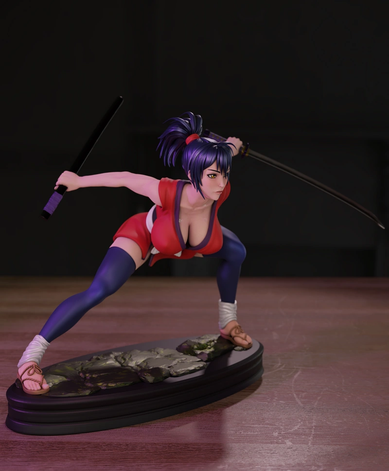 Chifusa Manyuu — Manyuu Hiken-chou 3D model