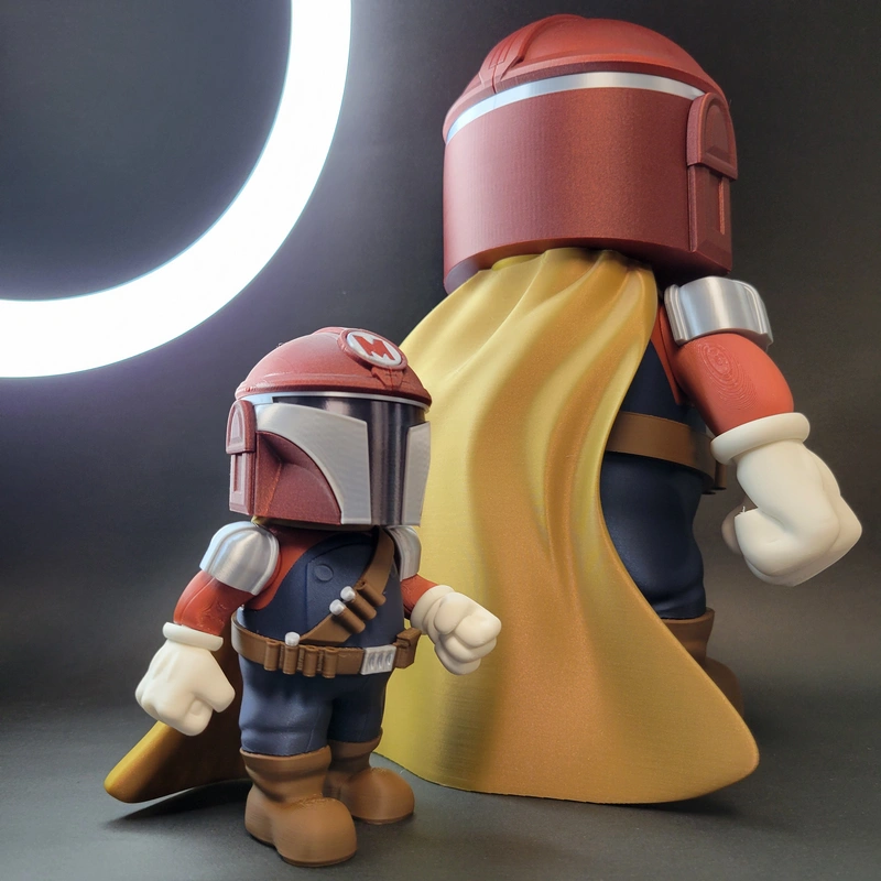 Mariolorian — Super Mario / The Mandalorian 3D model