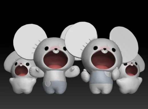 Maushold — Pokémon 3D model