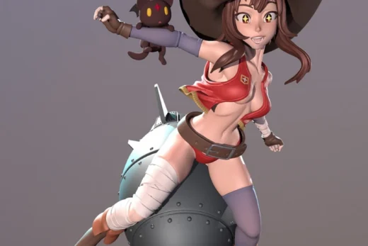 Megumin — KonoSuba 3D model