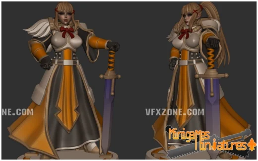 Darkness — KonoSuba 3D model