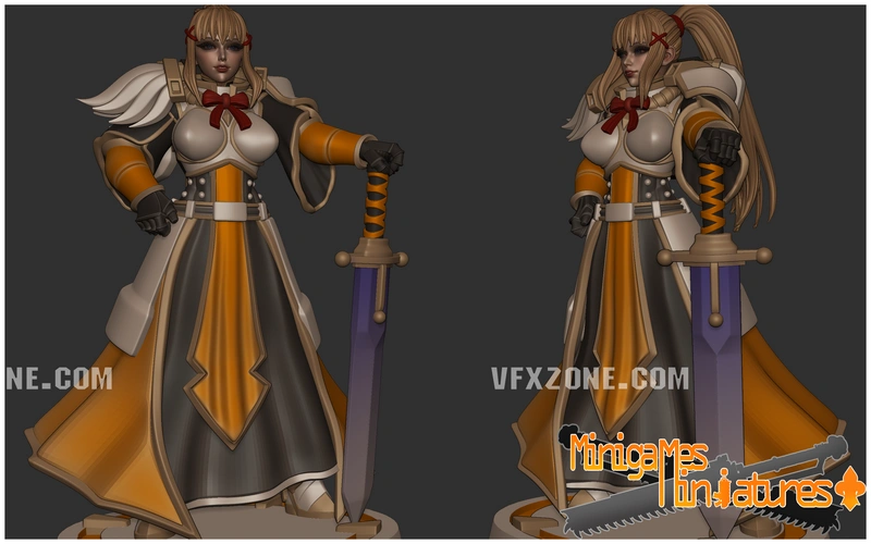 Darkness — KonoSuba 3D model