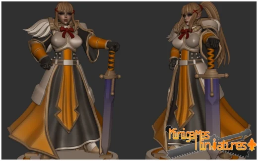 Darkness — KonoSuba 3D model