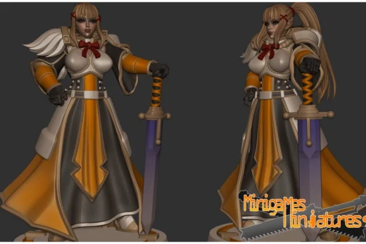 Darkness — KonoSuba 3D model