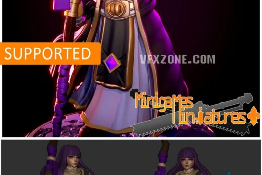 Voidwitch Fern — Frieren: Beyond Journey's End 3D model