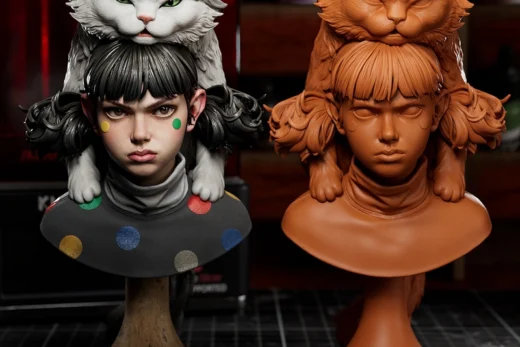Moki and Wasabi — Original Character 3D model