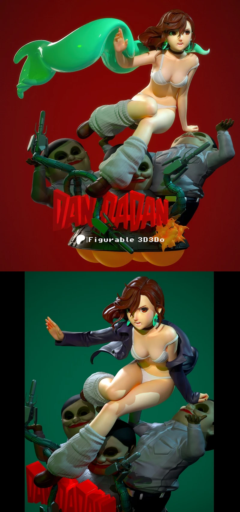 Momo Ayase — Dandadan 3D model
