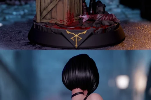 Ada Wong — Resident Evil 3D model