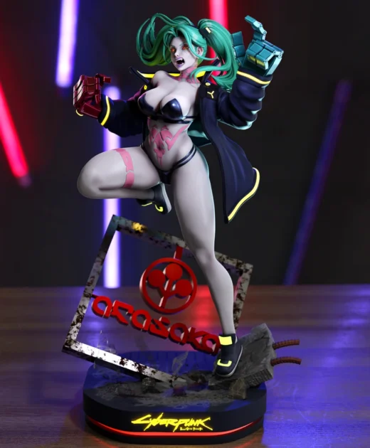 Rebecca — Cyberpunk: Edgerunners 3D model