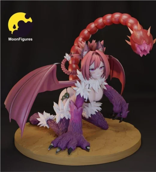 Manticore — Monster Girl Encyclopedia 3D model