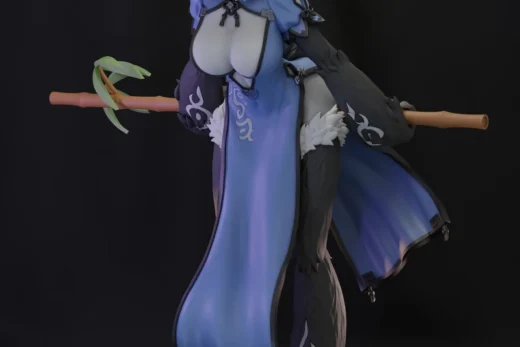 Ren Xiongmao — Original Character 3D model